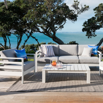 Venus Outdoor Coffee Table - W127, White