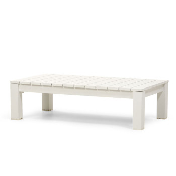 Venus Outdoor Coffee Table - W127, White