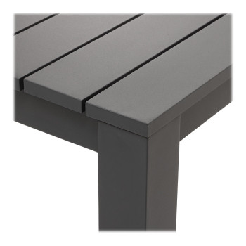 Venus Outdoor Dining Table - W180, Gunmetal