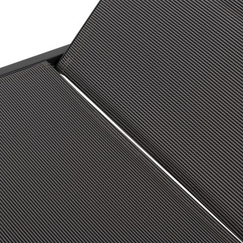 Antoni Outdoor Sun Lounger, Gunmetal