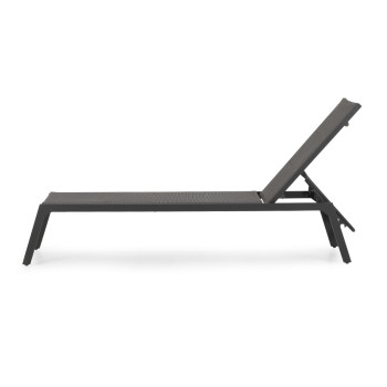Antoni Outdoor Sun Lounger, Gunmetal