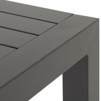 Antoni Outdoor Bar Table - W140, Gunmetal