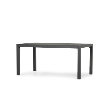Antoni Outdoor Dining Table - W160, Gunmetal