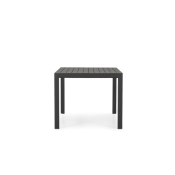 Antoni Outdoor Dining Table - W160, Gunmetal