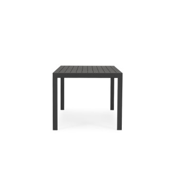 Antoni Outdoor Dining Table - W210, Gunmetal