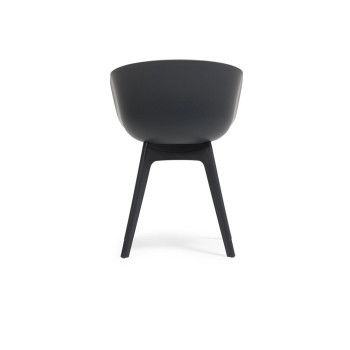 Blossom Outdoor Dining Chair, Charcoal