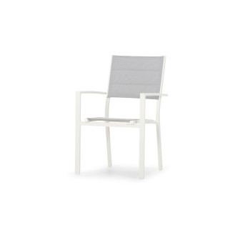 Antoni Outdoor Dining Chair, White