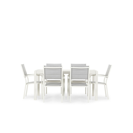 Antoni Outdoor Dining Chair, White