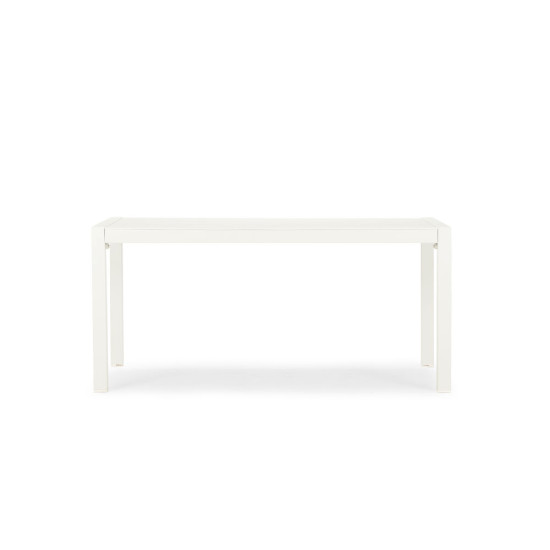 Antoni Outdoor Dining Table - W160, White