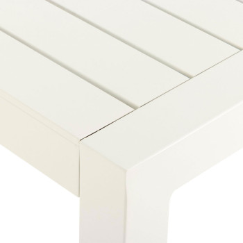 Antoni Outdoor Dining Table - W160, White