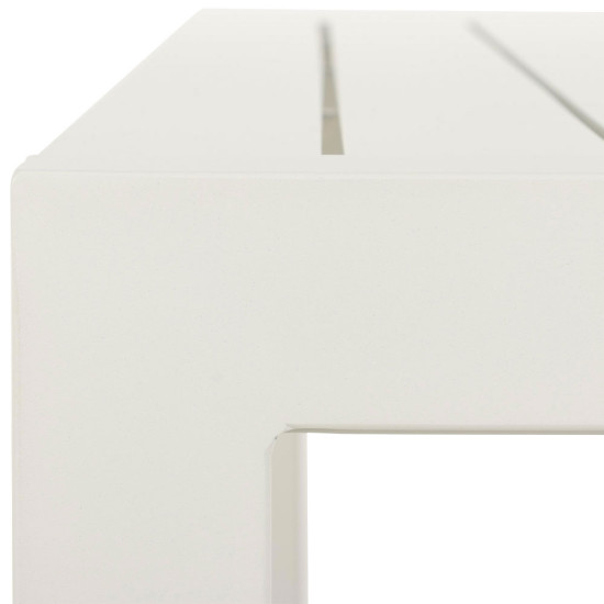 Antoni Outdoor Dining Table - W160, White