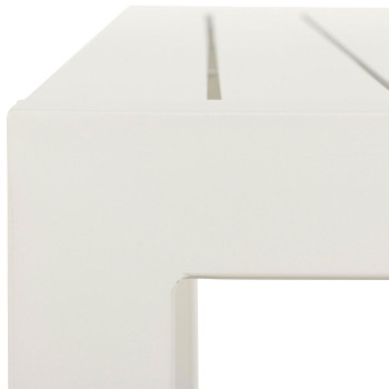 Antoni Outdoor Dining Table - W160, White