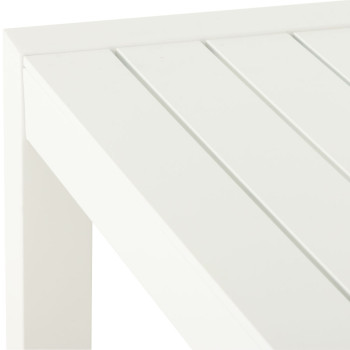 Antoni Outdoor Dining Table - W210, White