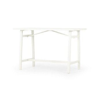 Pacific Outdoor Bar Table - W155, White
