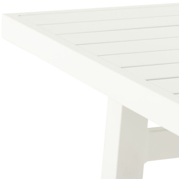 Pacific Outdoor Bar Table - W155, White