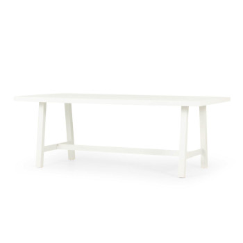 Pacific Outdoor Dining Table - W207, White