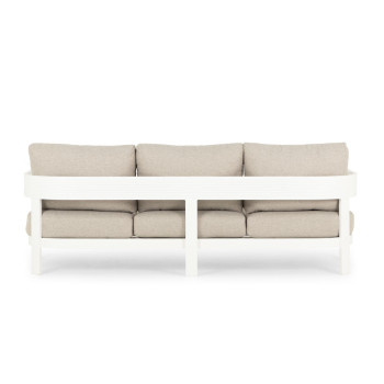 Noosa Outdoor 3 Seater, White