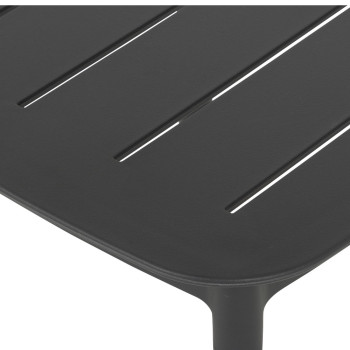 Avery Outdoor Side Table, Gunmetal