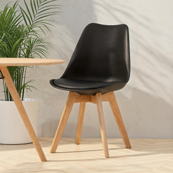 Carson Dining Chair, Black