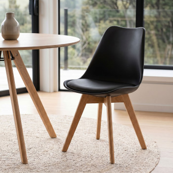 Carson Dining Chair, Black