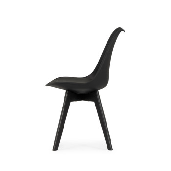 Carson Dining Chair, Black/Black
