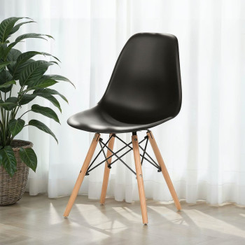 Eames Replica Dining Chair, Black