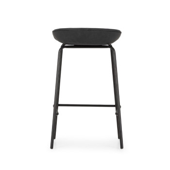 Carter PU Barstool, Charcoal