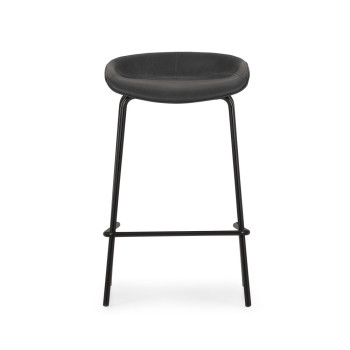 Carter PU Barstool, Charcoal