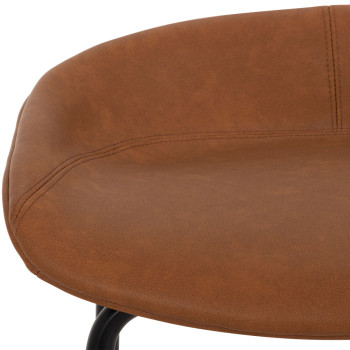 Carter PU Barstool, Tan