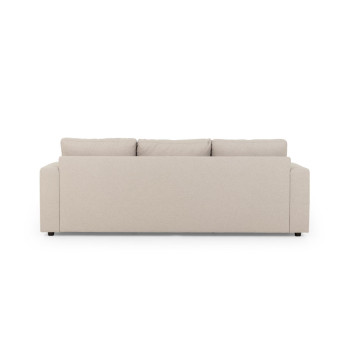 Brooke Chaise Sofa, Light Grey