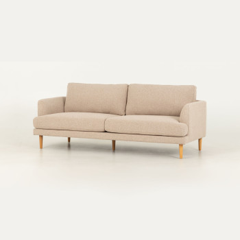 Jemma 3 Seater Sofa, Beige