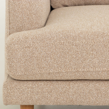 Jemma 3 Seater Sofa, Beige