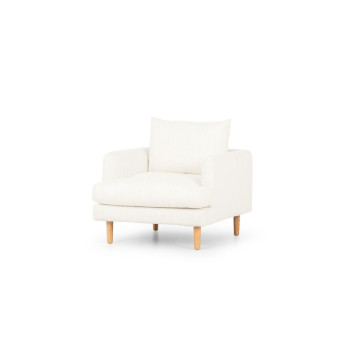 Samara 1 Seater Sofa, Natural