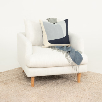 Samara 1 Seater Sofa, Natural