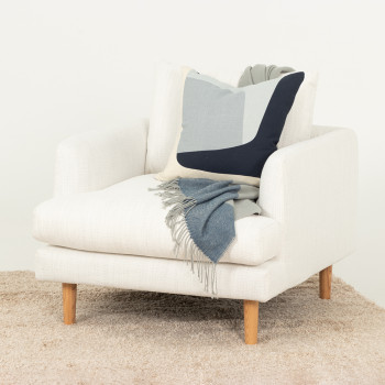 Samara 1 Seater Sofa, Natural