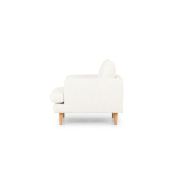 Samara 1 Seater Sofa, Natural