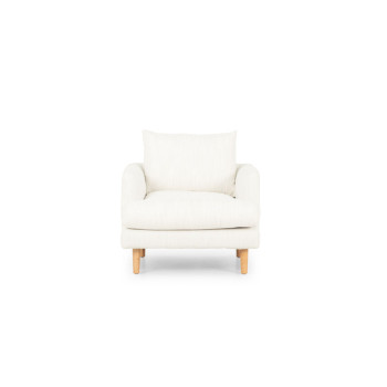 Samara 1 Seater Sofa, Natural