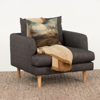 Samara 1 Seater Sofa, Charcoal