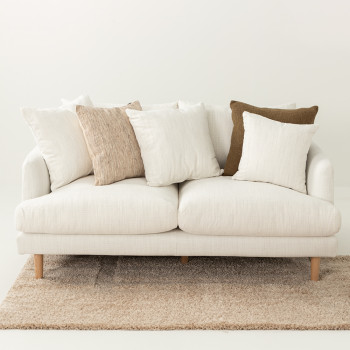Samara 2  Seater Sofa, Natural