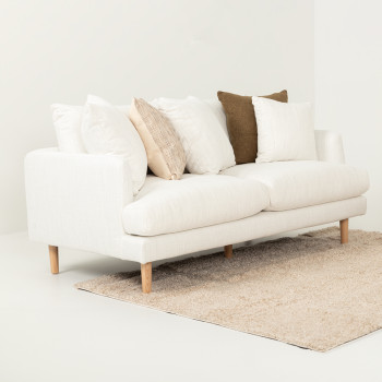 Samara 2  Seater Sofa, Natural