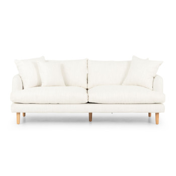 Samara 3 Seater Sofa, Natural