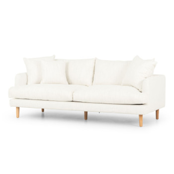 Samara 3 Seater Sofa, Natural