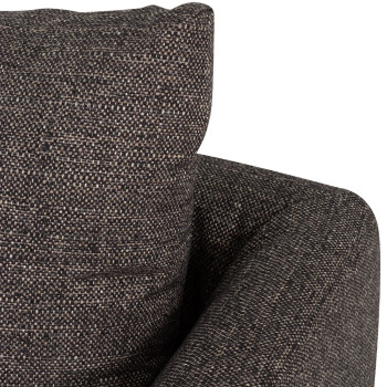 Samara 3 Seater Sofa, Charcoal