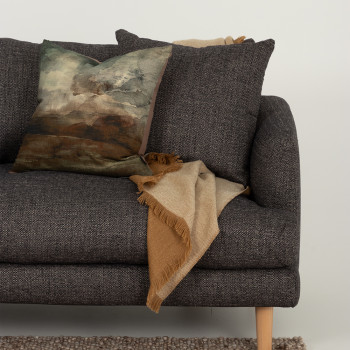 Samara 3 Seater Sofa, Charcoal