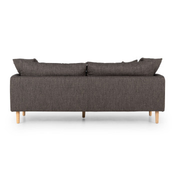 Samara 3 Seater Sofa, Charcoal