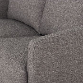 Tessa 2 Seater Sofa, Charcoal