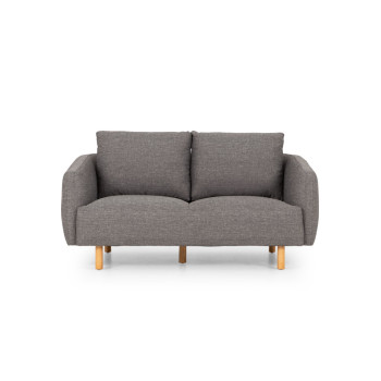 Tessa 2 Seater Sofa, Charcoal