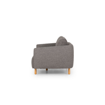 Tessa 2 Seater Sofa, Charcoal