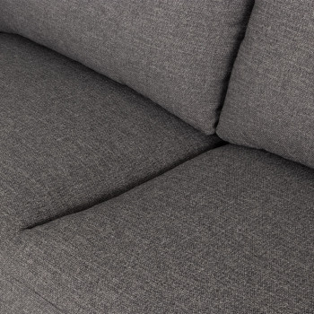 Tessa 3 Seater Sofa, Charcoal