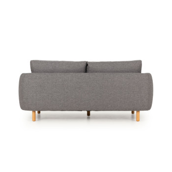 Tessa 3 Seater Sofa, Charcoal